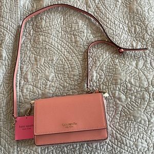 Kate Spade coral pink purse - brand new with tags!